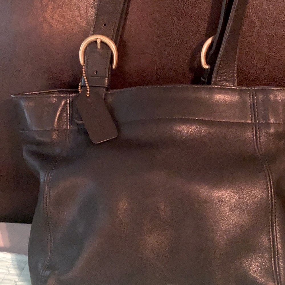 Vintage coach shoulder bag